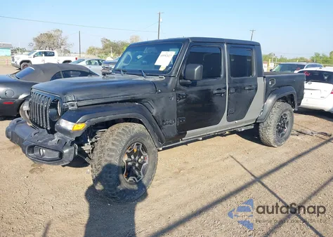 2021 Jeep Gladiator Rubicon from USA, damaged, VIN 1C6JJTBG8ML554475